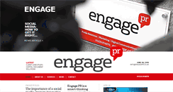 Desktop Screenshot of engagepr.co.uk