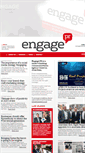 Mobile Screenshot of engagepr.co.uk